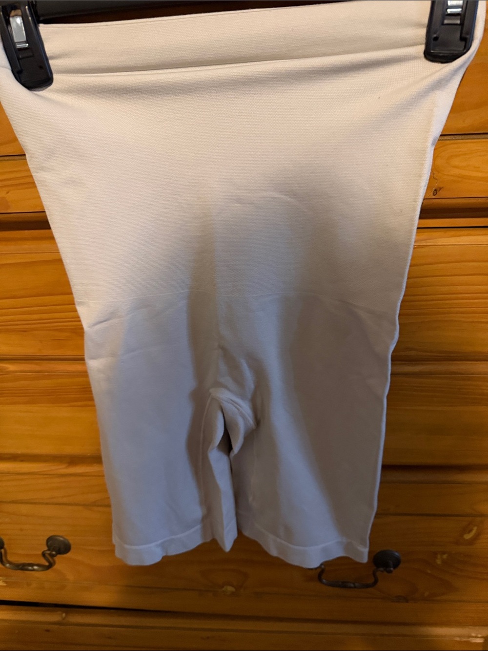 High-Waist Shaping Short — Cream